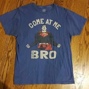 Come At Me Bro Superman tee